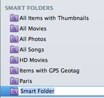 Rename a Smart Folder